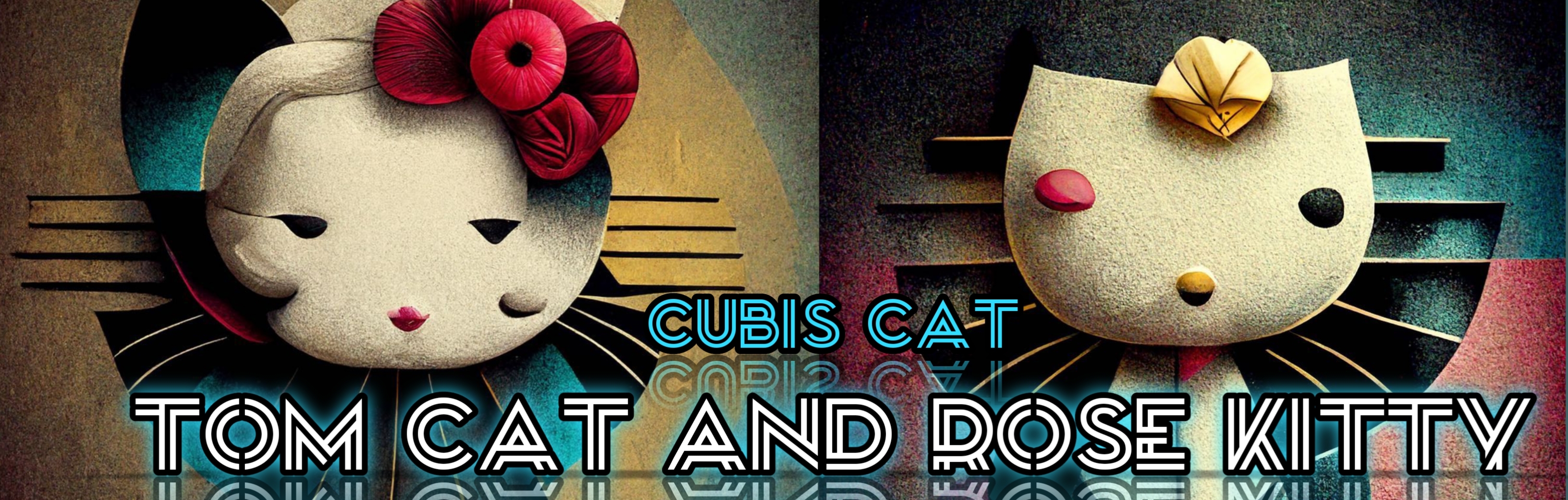 Cubis Cat art banner
